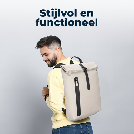 Sac à dos - Pathsail – Imperméable – Compartiment PC jusqu’à 15" – Bretelles ergonomiques – Plusieurs poches