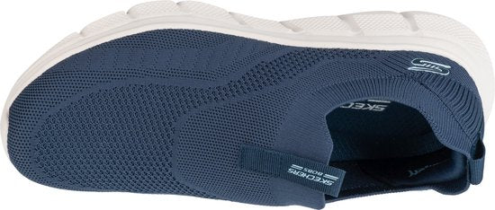 Skechers Bobs B Flex - Frigid Edge, Homme, Bleu marine, Baskets, pointure : 44