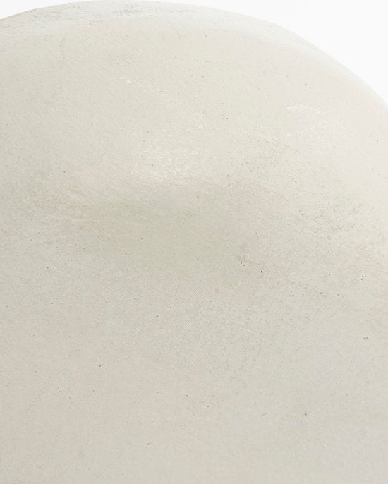 Mica Decorations Ornement Pastina sur pied - L7 x L17 x H38 cm - FSC 100% bois de manguier - Blanc cassé