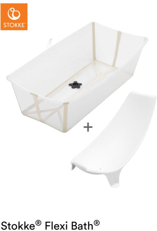 Lot Stokke® Flexi Bath® + insert de baignoire | Sandy Beige