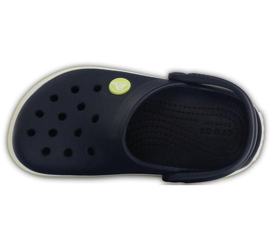 Chaussures Crocs sans lacets - Pointure 20/21 - Unisexe - bleu foncé/blanc/jaune
