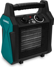 VONROC Radiateur électrique - radiateur soufflant - 2000W/3000W - céramique - 3 réglages - thermostat - 30m2