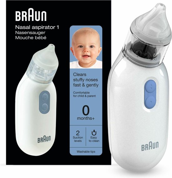 Nettoyeur de nez Braun pour bébés
