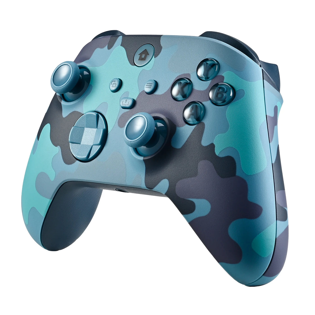Manette de jeu sans fil Rexsun WR007 - Bleu camouflage - 2,4 GHz, Xbox One/PC, fonction de vibration