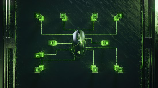 Razer Basilisk V3 - Souris gaming - RGB - Programmable - 26 000 DPI - Noire