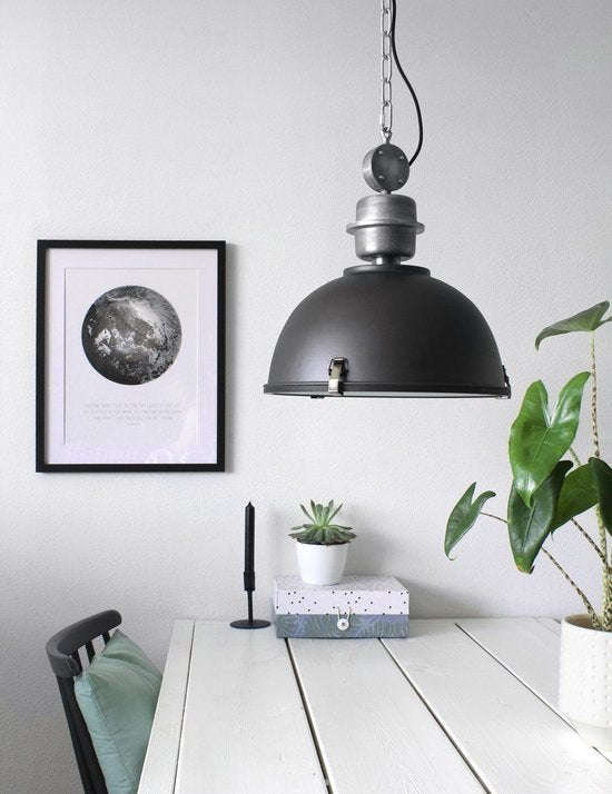 Lampe suspendue Steinhauer Bikkel - Noir