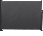 Pare-vent réglable Infinity Goods – 300 x 160 cm – Extensible – Enroulable – Protection solaire – Espaces extérieurs, plage, terrasse, balcon, camping – Abri – Auvent latéral – Résistant aux intempéries – Anthracite