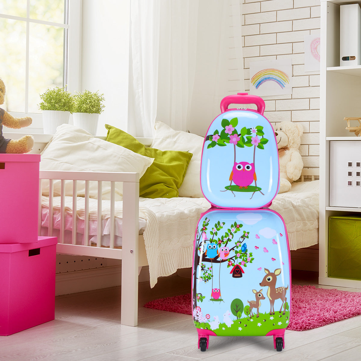 2 TLG set de valises pour enfants valise 16'' + sac à dos 12
