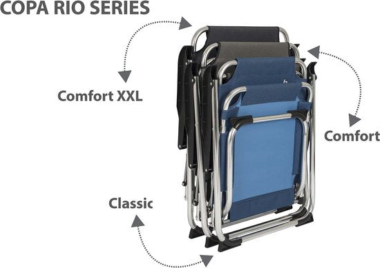 Bo-Camp - Chaise - Copa Rio - XXL - Sable