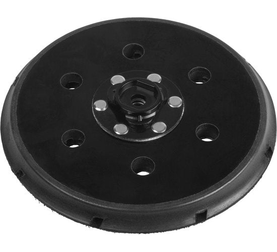 VONROC Tampon d'appui - 150MM - M8 - pour polisseuse - avec bande velcro