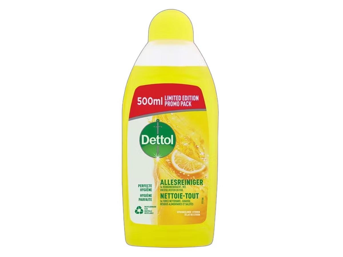 Nettoyant multi-usages Dettol aux agrumes - Puissant dégraissant - Parfum frais d'agrumes - 12 x 500 ml