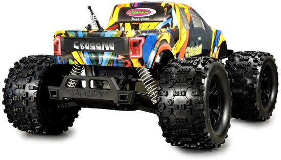 Jamara Crossmo Monster Truck 4x4 à l'échelle 1:10, batterie LiPo, 2,4 GHz
