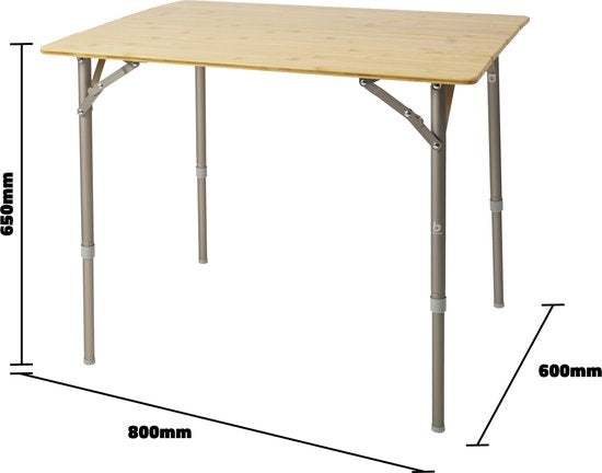 Bo-Camp - Urban Outdoor - Table - Suffolk - 80 x 60 cm