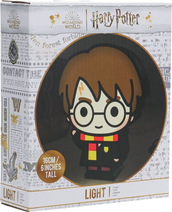 Harry Potter - Harry Potter en version chibi - Lampe de chevet - Lampe de bureau - Lampe de table - LED