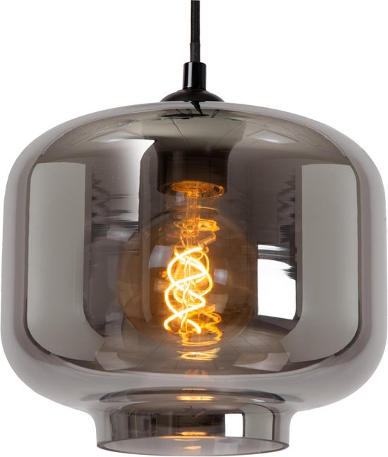 Lucide MEDINE - Suspension - Ø 46 cm - 3xE27 - Fumé