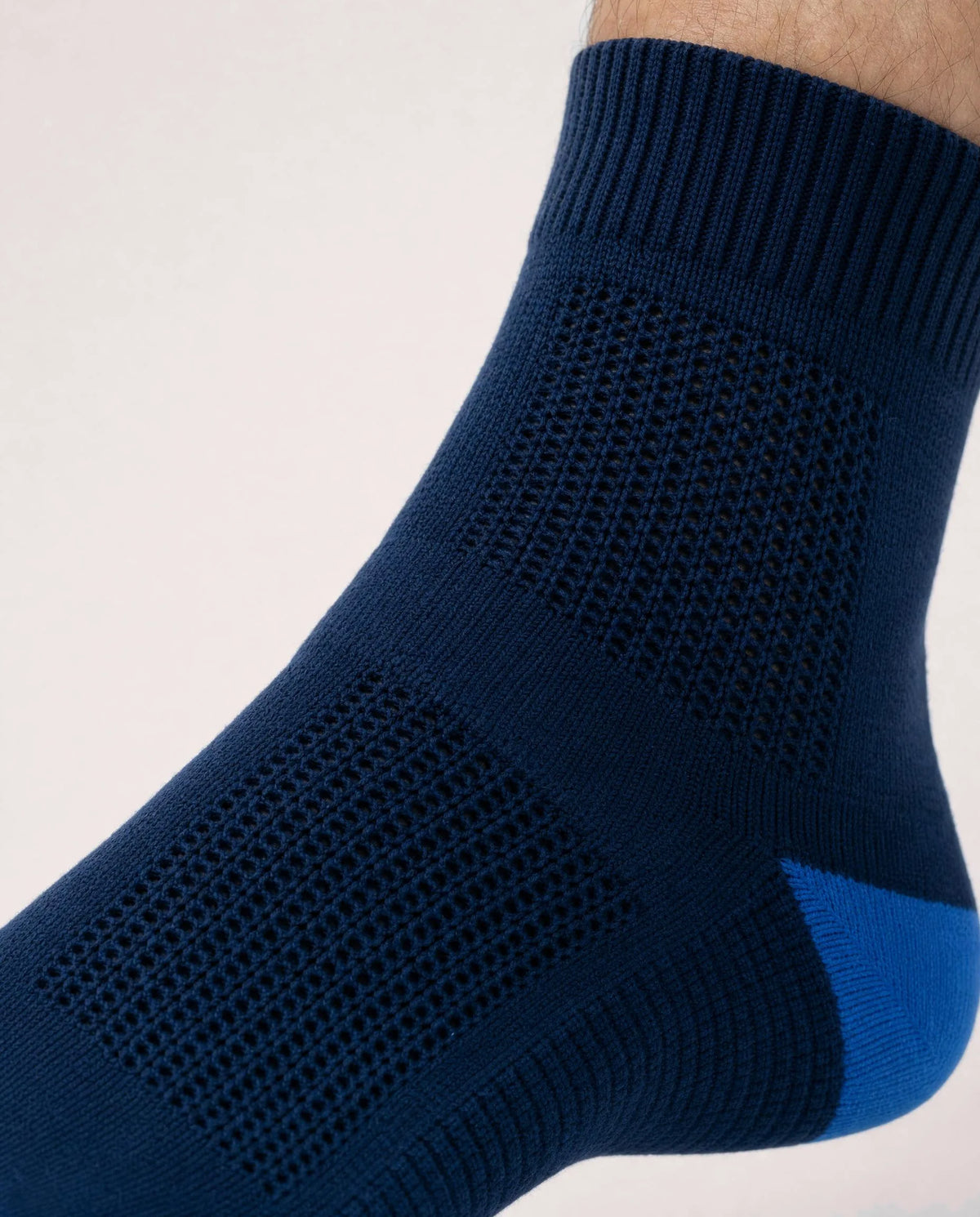Chaussettes anti-transpiration Fibershirts - Longues - Bleu marine