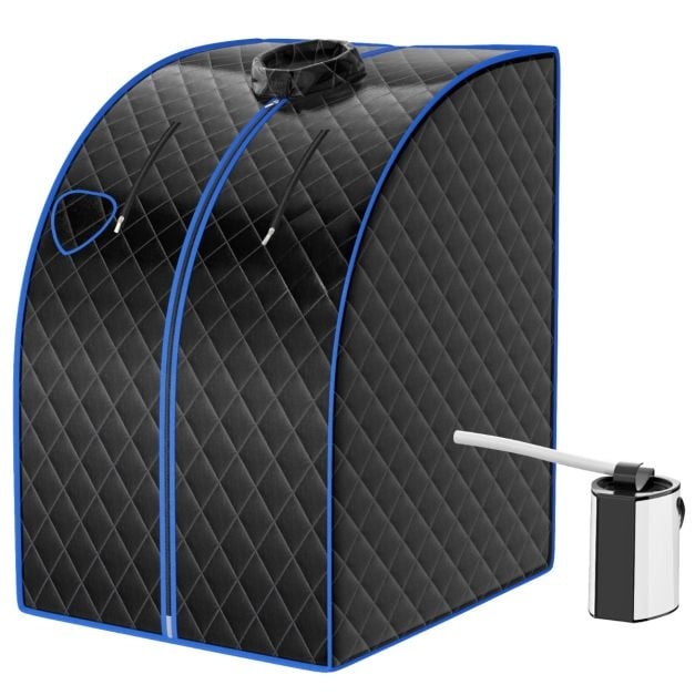 Coast sauna vapeur portable 3L - 78 x 87 x 101 cm - noir
