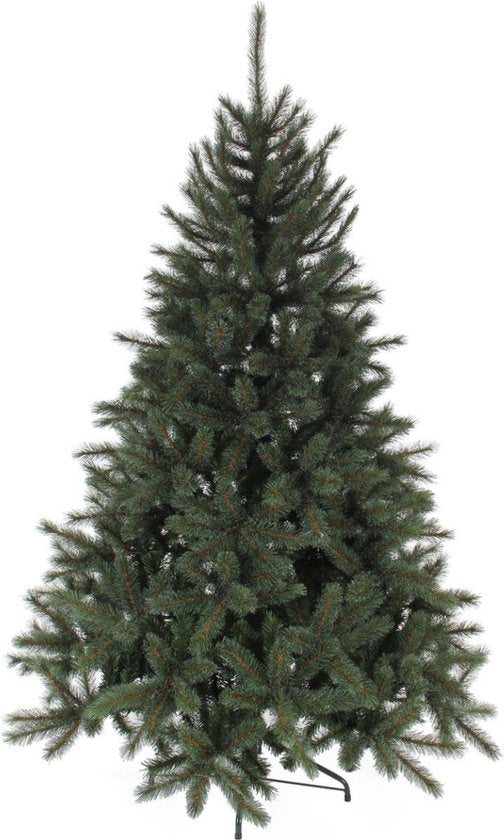 Black Box Trees Toronto Deluxe - Sapin de Noël artificiel au volume généreux et doté de 1 562 branches - Décoration de Noël d'intérieur - Structure à charnières pour un montage rapide - H 230 x Ø 155 cm - Vert