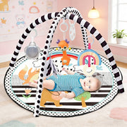 FUEGOBIRD - Tapis d'éveil pour bébé - Adorables petits animaux - Gym de luxe - Jouet interactif et à saisir aux couleurs vives - Superbes sons - Jeu favorisant le développement des bébés à partir de 2 mois
