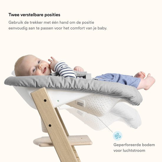 Chaise haute Stokke Tripp Trapp New Born Set - Gris