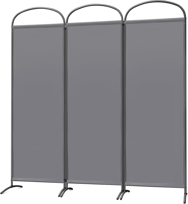 Angel Living Paravent 3 panneaux - 168 x 182 cm - Gris