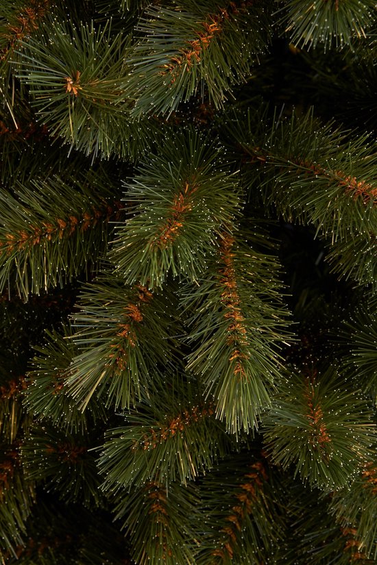 Triumph Tree Bristlecone Fir Pilar - Sapin de Noël étroit pour petits espaces - Décoration de Noël au charme imposant - Sapin artificiel avec 752 branches de sapin - H 230 x Ø 94 cm - Vert