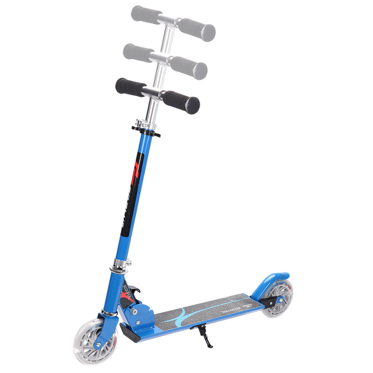 Coast Scooter Scooter City Scooter Pliable jusqu'à 70 kg bleu