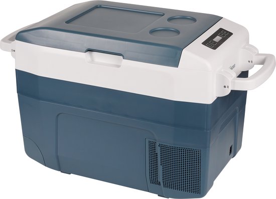 Tristar KB-7740 - Glacière 40 litres - Glacière à compresseur - Chargeur 12 V pour voiture, prise 230 V - Refroidit et congèle