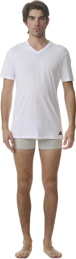 T-shirt à col en V Adidas pour homme (lot de 3) - Taille XXL
