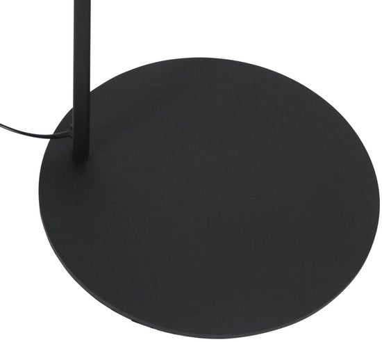 Lampadaire Stang 4738ZW en métal noir, 152 cm, luminaire moderne inclinable, Steinhauer