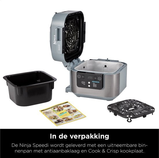 Ninja Speedi Rapid Cooker et Airfryer - Multicuiseur - 10 fonctions de cuisson - 5,7 litres - ON400EU
