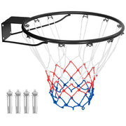 Anneau de basket Coast - Métal et polyester - Ø45cm - 58 x 48 x 10 cm - Noir