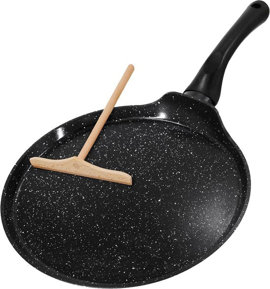 Poêle à crêpes CeraFusion - Induction - 24cm - Revêtement antiadhésif  - Noir