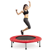 Mini-trampoline Coast - Pliable - Trampoline pour enfants jusqu'à 150 kg - rouge, Ø 97 cm