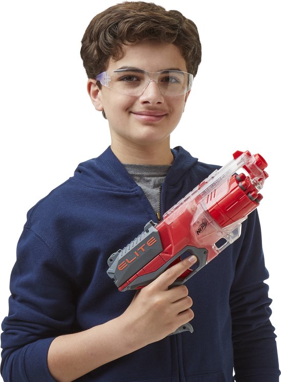 NERF Elite Disruptor - Transparent/Rouge