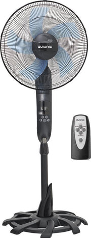 Auronic Tripod Fan - Ventilateur sur pied avec télécommande - minuterie - 50W - 53dB - Noir