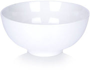 Plat en porcelaine blanche 20 cm, 1,6 l - Coupe à fruits - Plat de service - Petit plat
