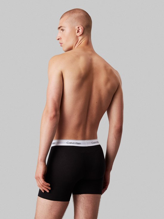Boxers Calvin Klein - Homme - Lot de 3 - Noir - Taille L