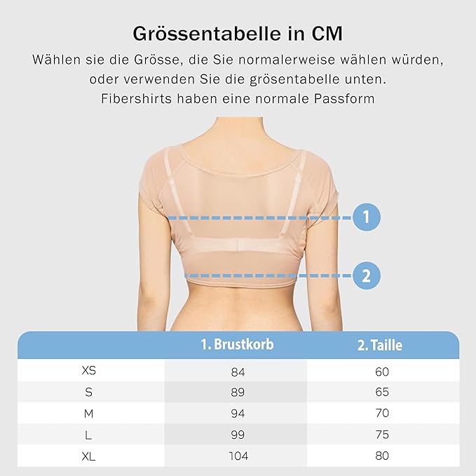 T-shirt anti-transpiration Fibershirts - Noir - Femme - M