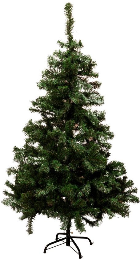 Cadeaux de Noël : sapin de Noël artificiel de 150 cm - Sapin de Noël avec support - Sapin de Noël en plastique - Décoration de Noël d'intérieur - Vert