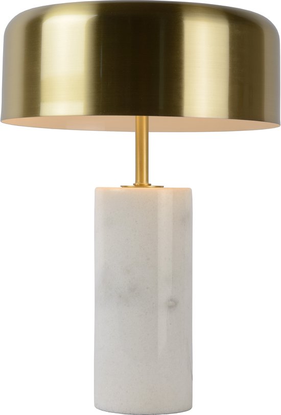 Lucide MIRASOL - Lampe de table - Ø 25 cm - 3xG9 - Blanc