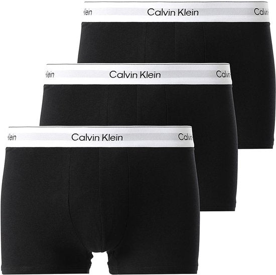Boxers Calvin Klein - Homme - Lot de 3 - Noir - Taille L