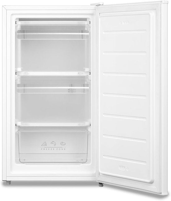 COMFEE RCU60WH2(E) : congélateur vertical de 60 litres, 3 compartiments