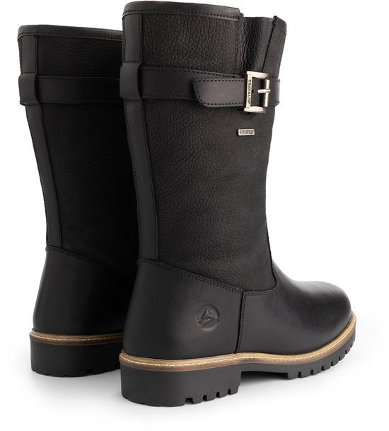 Travelin' Vrangen pour homme - Bottes de plein air - Doublées de laine - Noir