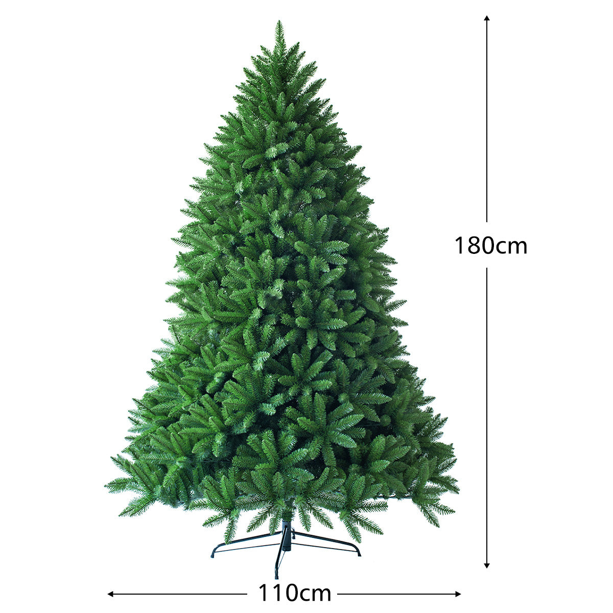 Coast 180 cm Arbre de Noël Arbre de Noël PVC Aiguilles Art Tree Green