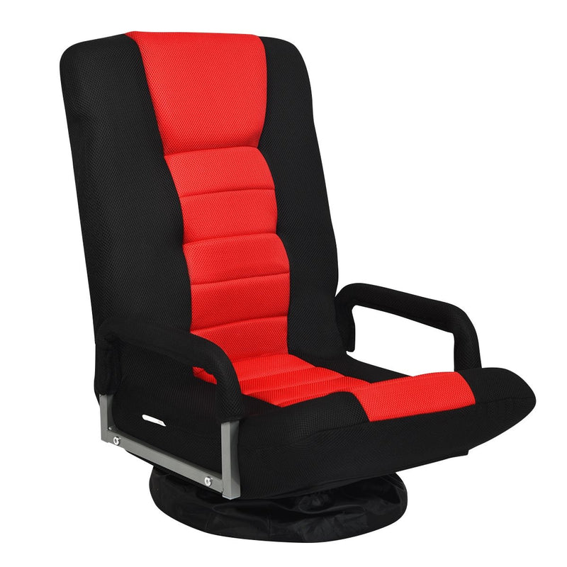 Coast Vloerstoel Draaibaar Relax Stoel Vloer - Rood
