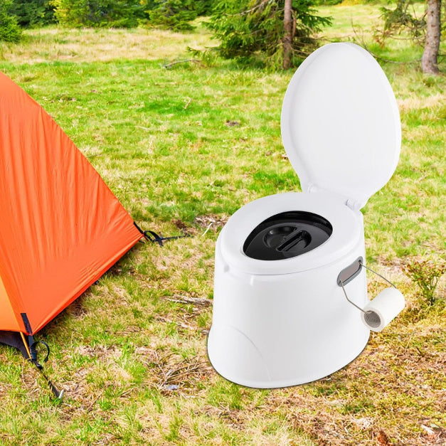 Coast Camping Toilet Toilette de voyage portable - blanc