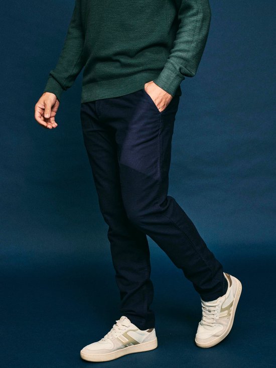 Pantalon chino McGregor en moleskine bleu foncé (navy) - Taille 42 - Homme