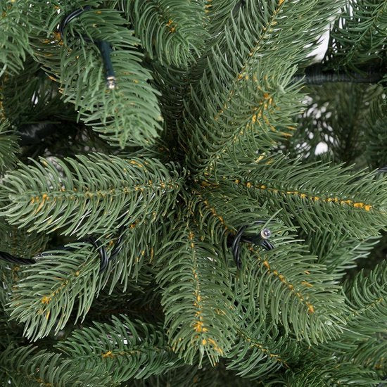 Sapin de Noël artificiel Casaria - 140cm Lumières de Noël 100 LEDS - Vert
