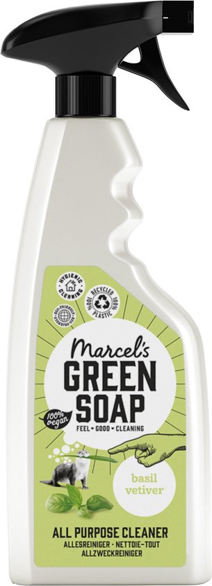 Spray nettoyant tout usage - Basilic et Vétiver